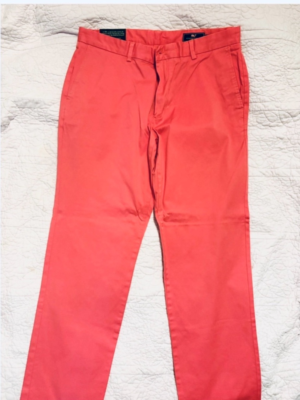 New Vineyard Vines Men's Pink Chinos